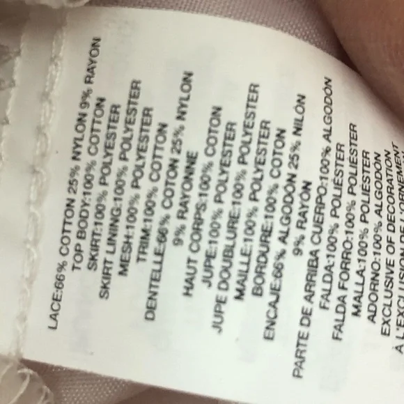 Children’s Place eyelet & mesh dress 18-24 mo. - Picture 7 of 7